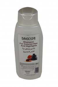 BingoSpa Shampoo For Colored Hair And Highlights 500ml  شامبو للشعر المصبوغ