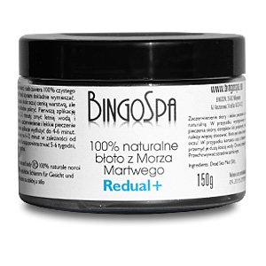 BingoSpa REDUAL Dead Sea Mud Face Mask for Acne 150g  ماسك طين البحر الميت للحبوب ذو المفعول الثنائي