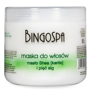 BingoSpa Hair Mask With Shea Butter And Five Algae 500g  ماسك الشعر بزبدة الشيا والطحالب الخمسة