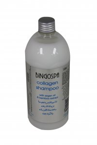 BingoSpa Collagen Shampoo With Argan Oil And Bamboo Extract 500ml  شامبو بخلاصة الكولاجين وزيت الارغان ونبات البامبو