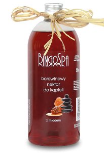 BingoSpa Peat Nectar For Bath With Honey 500ml  غسول الاستحمام بخلاصة رحيق نبات الخث والعسل