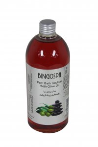 BingoSpa Peat Bath Cocktail With Olive Oil 500ml  غسول الاستحمام بخلاصة نبات الخث وزيت الزيتون