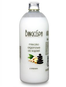 BingoSpa Argan Milk With Ginger 500ml  حليب الاستحمام بزيت الارغان والزنجبيل