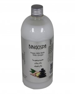BingoSpa Argan Milk With Ginger 500ml  حليب الاستحمام بزيت الارغان والزنجبيل