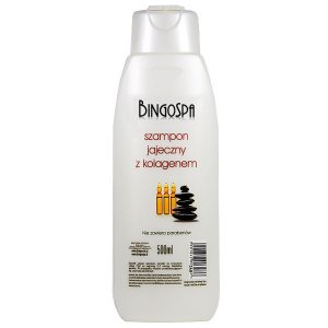 BingoSpa Egg Shampoo With Collagen 500ml  شامبو بخلاصة البيض والكولاجين