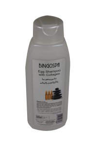 BingoSpa Egg Shampoo With Collagen 500ml  شامبو بخلاصة البيض والكولاجين
