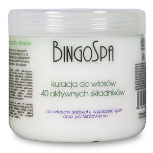 BingoSpa Hair Treatment with 40 active ingredients 500ml  معالج الشعر بخلاصة 40 مكون فعال