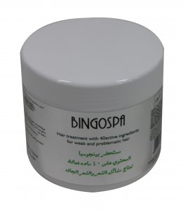 BingoSpa Hair Treatment with 40 active ingredients 500ml  معالج الشعر بخلاصة 40 مكون فعال