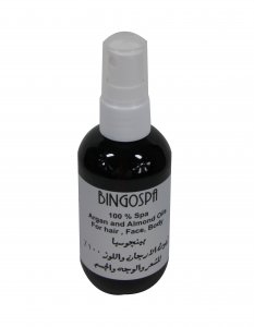 BingoSpa 100% Argan - Almond Oil 100ml  زيت الاركان و زيت اللوز الطبيعي 100% من بنجو سبا