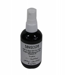 BingoSpa 100% Face Oil, Argan Almond , Vitamin E 100ml  زيت الوجه النقي الأرجان ، اللوز و فيتامين
