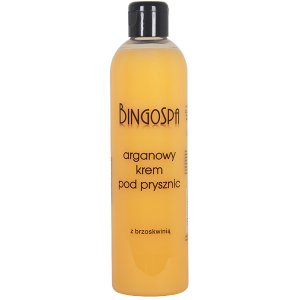 BingoSpa Argan Oil Shower Cream With Peach 300ml  كريم الاستحمام بخلاصة الخوخ وزيت الارغان