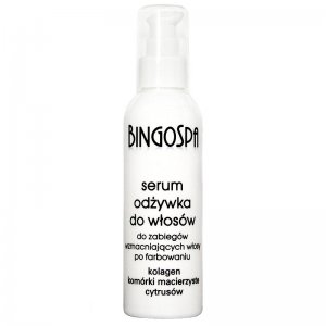 BingoSpa Hair Serum Conditioner with Collagen and Citrus Stem Cells 150g  سيروم ملطف للشعر بخلاصة الكولاجين وخلايا الحمضيات الجذعية