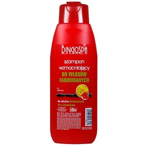 BingoSpa Strengthening shampoo - for colored hair or streaks 500ml  شامبو لتقوية الشعر الملون
