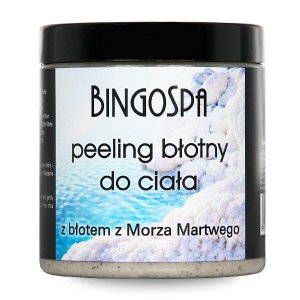 BingoSpa Mud Peeling for body with Dead Sea Mud 250g مقشر طين البحر الميت لتقشير الجسم