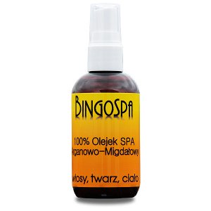 BingoSpa 100% Argan - Almond Oil 100ml  زيت الاركان و زيت اللوز الطبيعي 100% من بنجو سبا